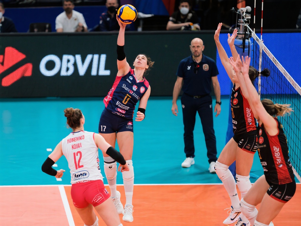 朱婷斩获10分助力胜利 科内利亚诺遭赛季首败