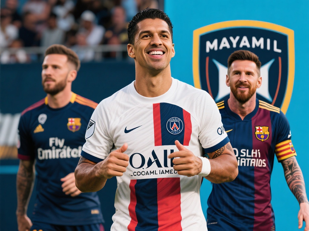 苏亚雷斯月底告别：格雷米奥主帅官宣迈阿密兄弟足球新动态！